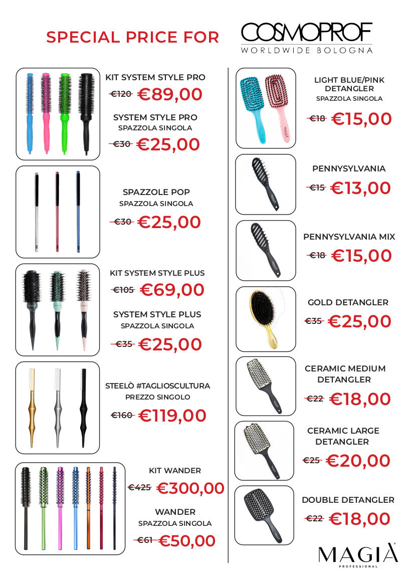 SPECIAL PRICE Evento Fiera COSMOPROF
