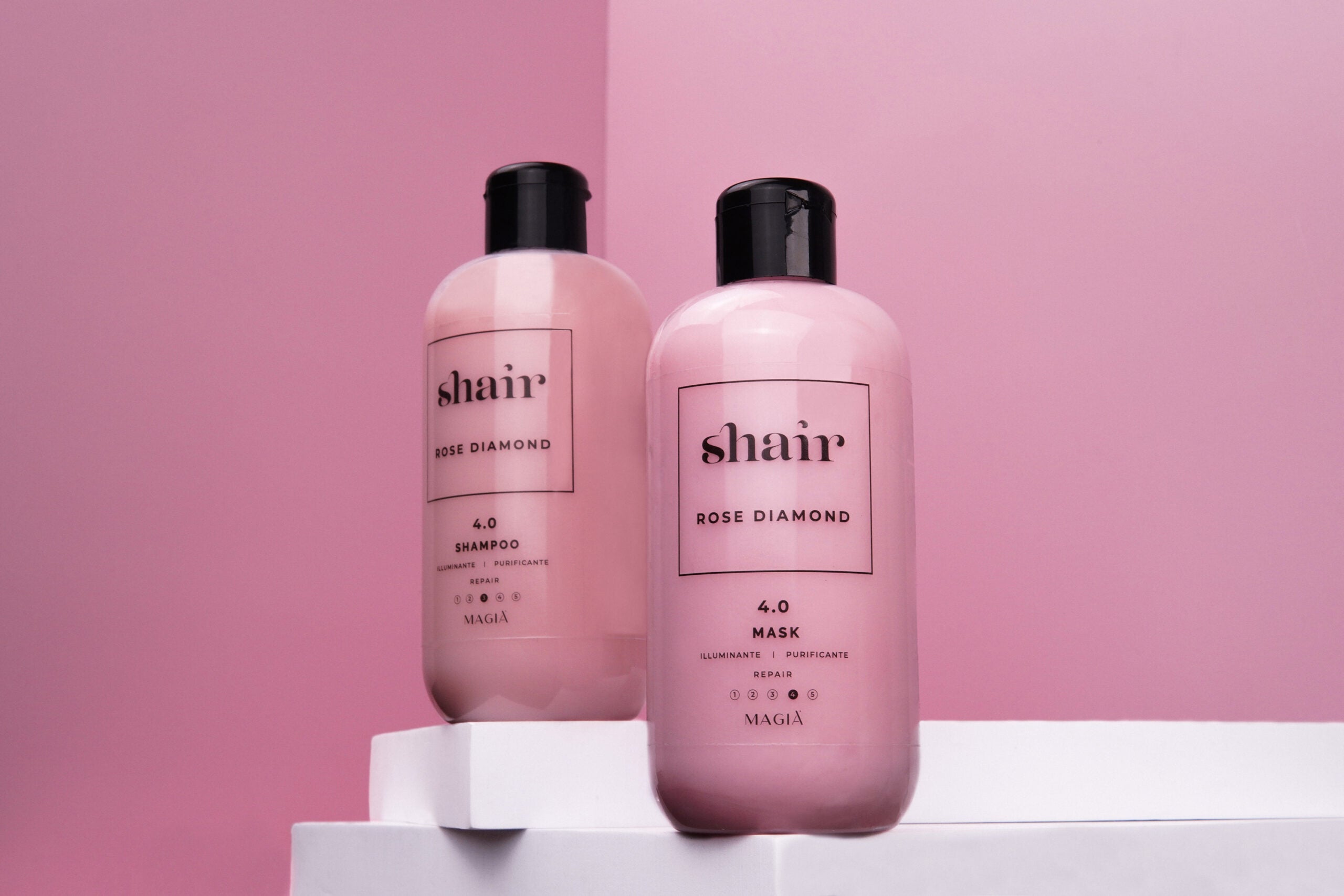 SHAIR ROSE DIAMOND per capelli stressati e appesantiti