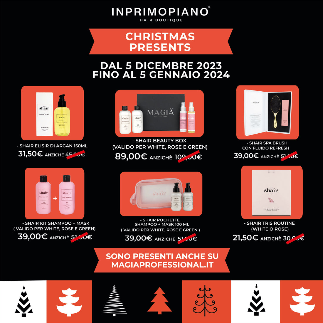 CHRISTMAS PRESENTS nei SALONI e ONLINE - PRODOTTI IN OFFERTA SPECIALE