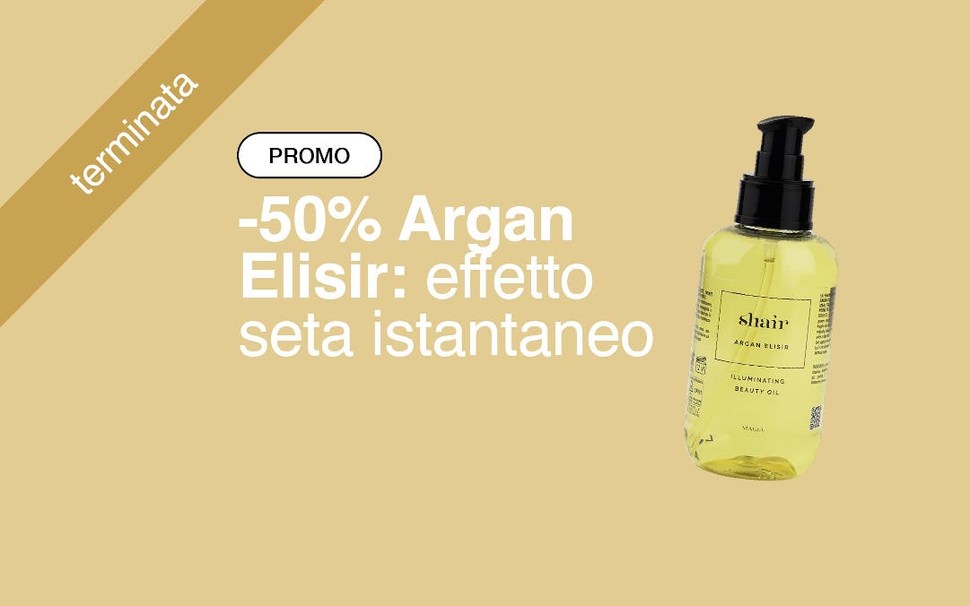 Promo Argan Elisir imperdibile -50%