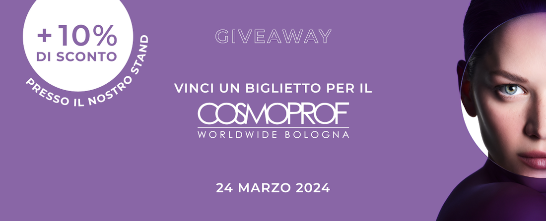 Vinci un ingresso per il 24 Marzo al COSMOPROF