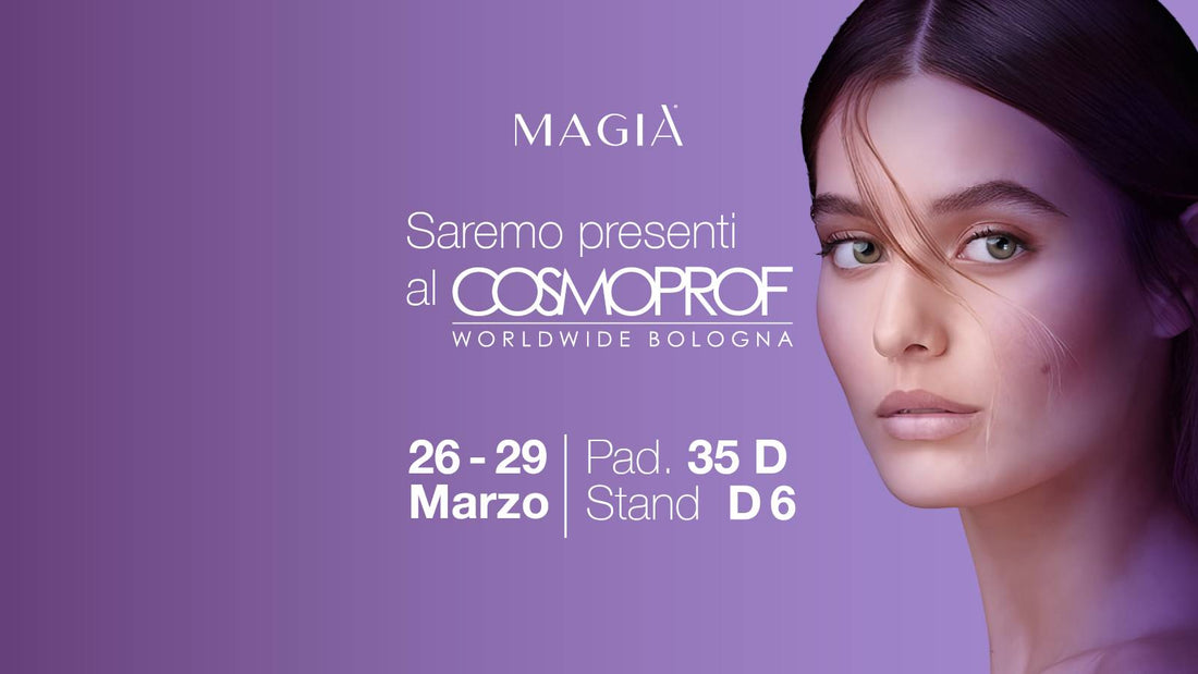 Saremo al Cosmoprof e... abbiamo un regalo per te, il tuo codice sconto!