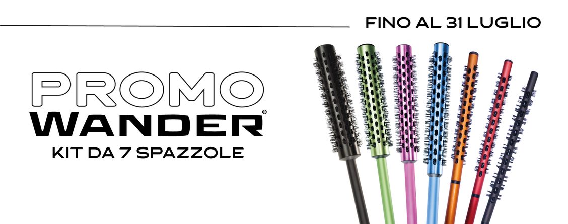 PROMO WANDER Kit 7 Spazzole