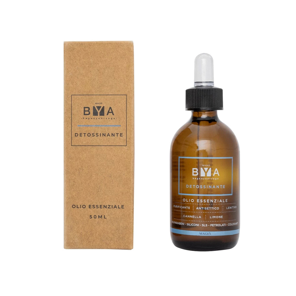 BYA | Entgiftendes ätherisches Öl: mit Zimt und Zitrone – 50 ml.