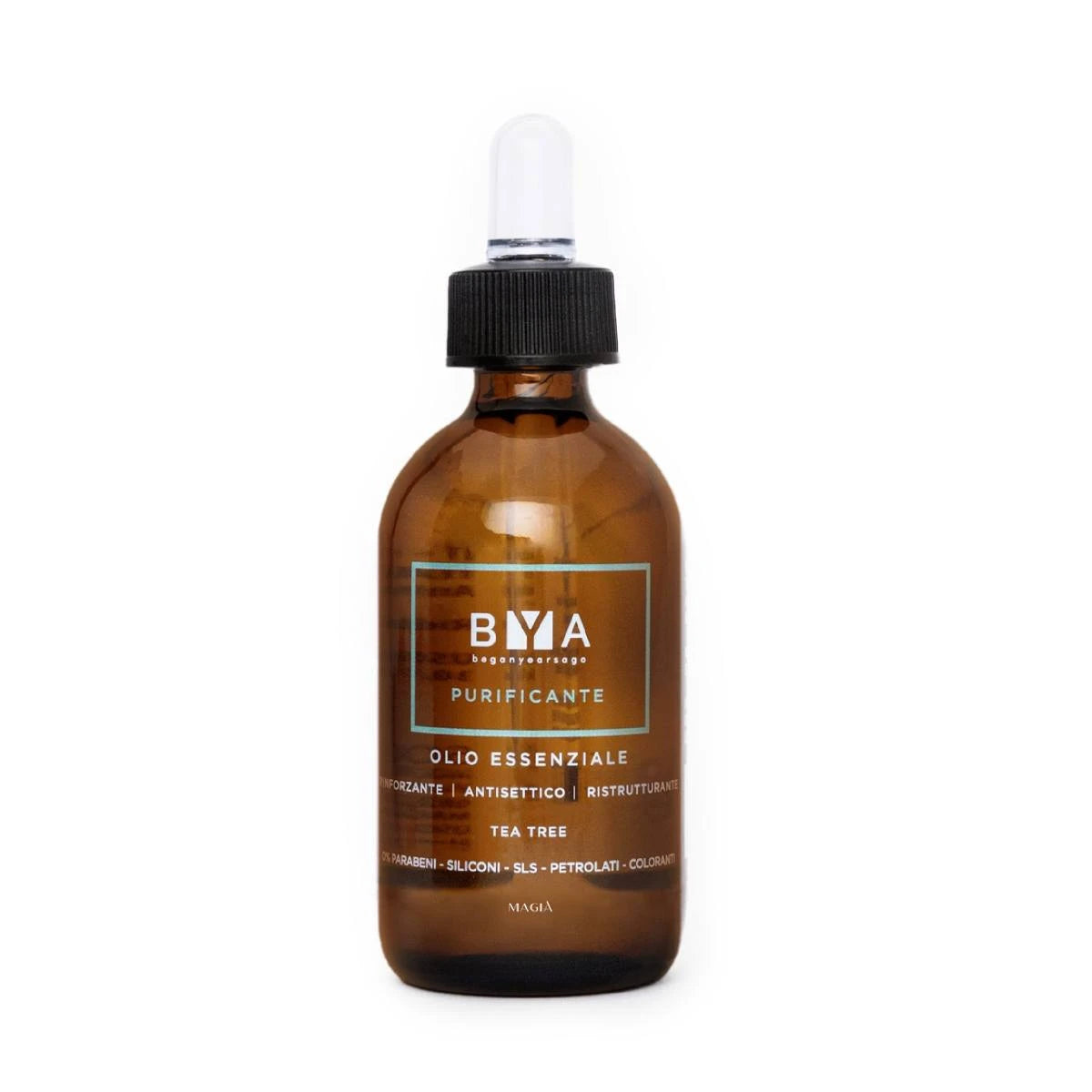 BYA | Klärendes, ätherisches Öl: Gegen Juckreiz der Kopfhaut mit Teebaum - 50 ml.