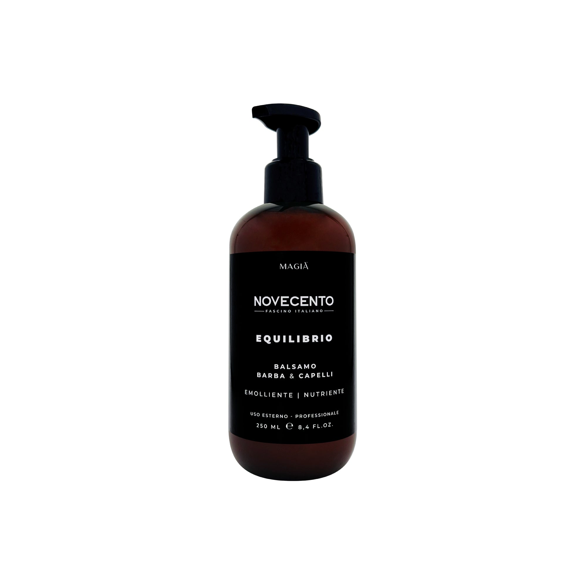 NOVECENTO | Equilibrio: Balsamo Districante e Nutriente per Barba e Capelli - 250 ml.