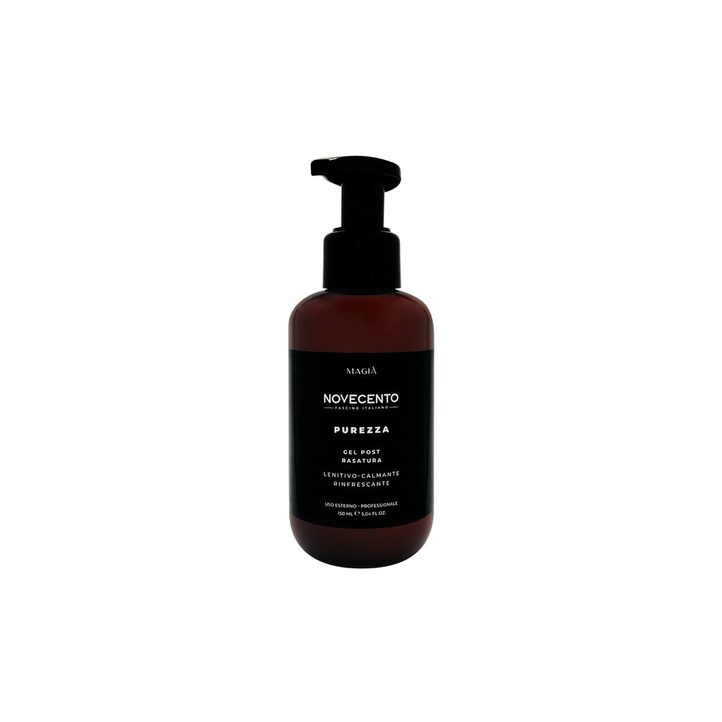 NOVECENTO | Purezza: Soothing and Refreshing Aftershave Gel - 150 Ml.