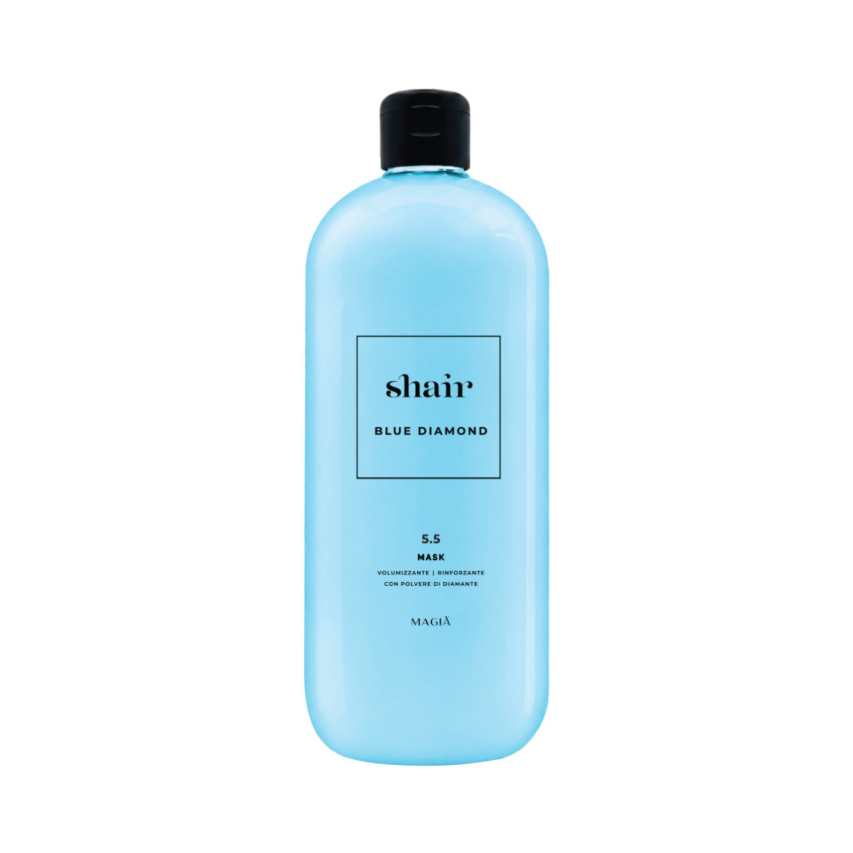 SHAIR | Blue Diamond Mask: Volumizing & Strengthening - PH 5.5 1000 Ml.