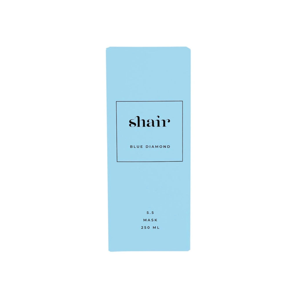 SHAIR | Blue Diamond Mask: Volumen & Stärkung - PH 5.5 250 ml.