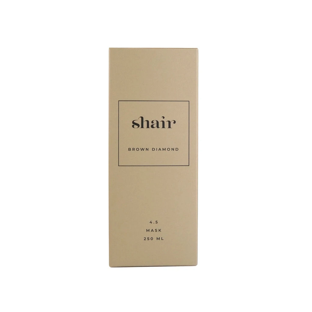 SHAIR | Brown Diamond Mask: Revitalisierende aufhellende Reparaturmaske PH 4.5 - 250 ml.