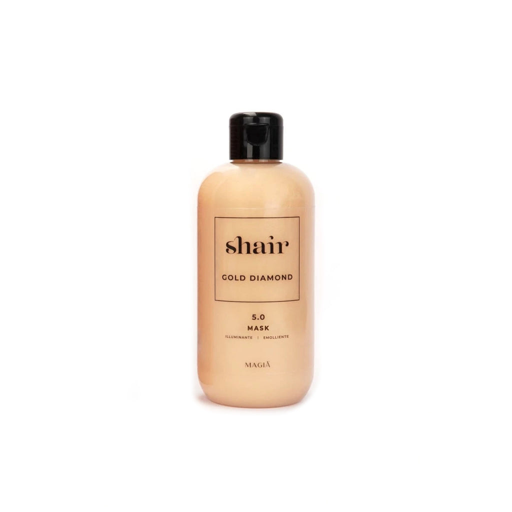 SHAIR | Gold-Diamant-Maske mit UVB-Filter - PH 5,5 250 ml.