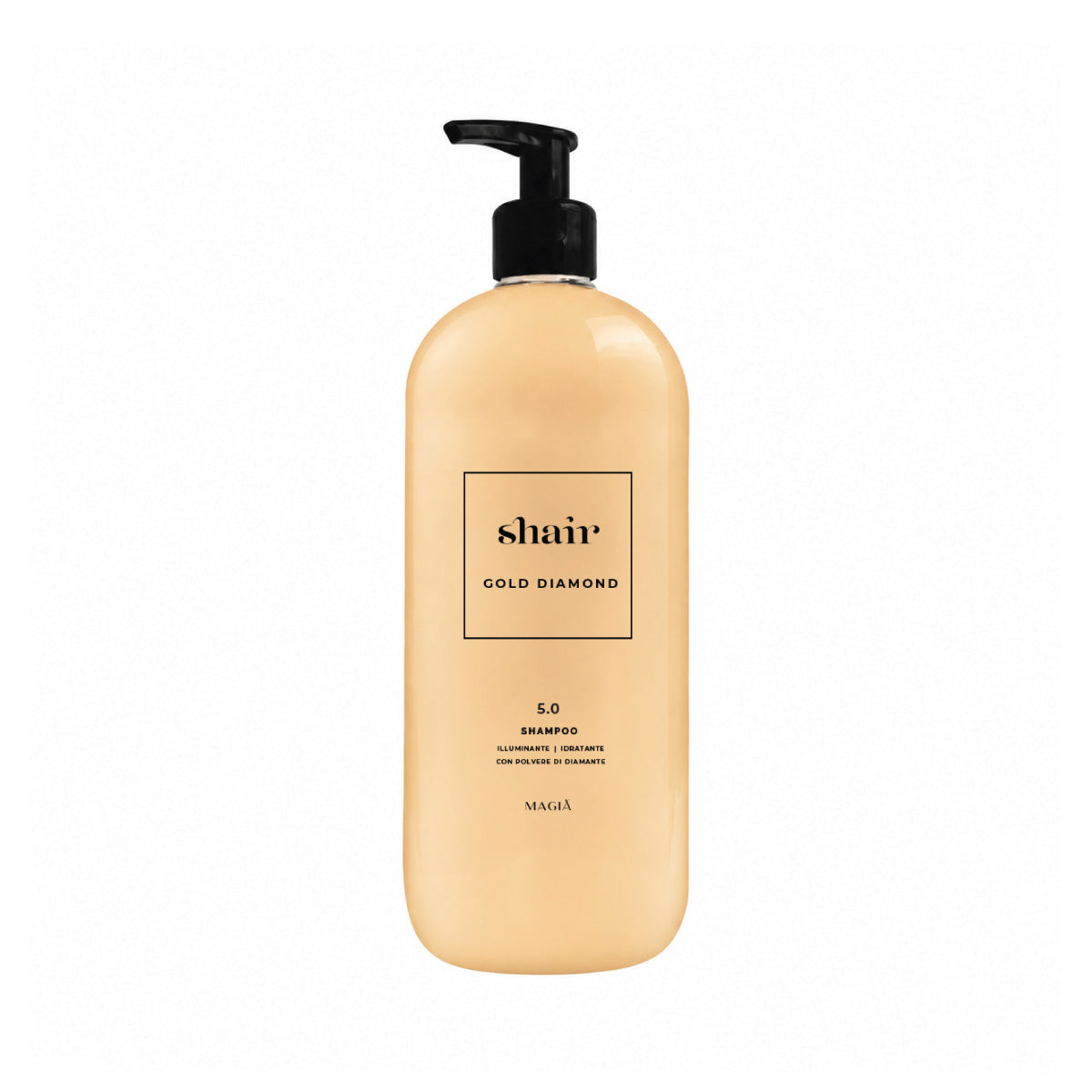 SHAIR | Gold Diamond Shampoo PH 5.0 - 1000 Ml.