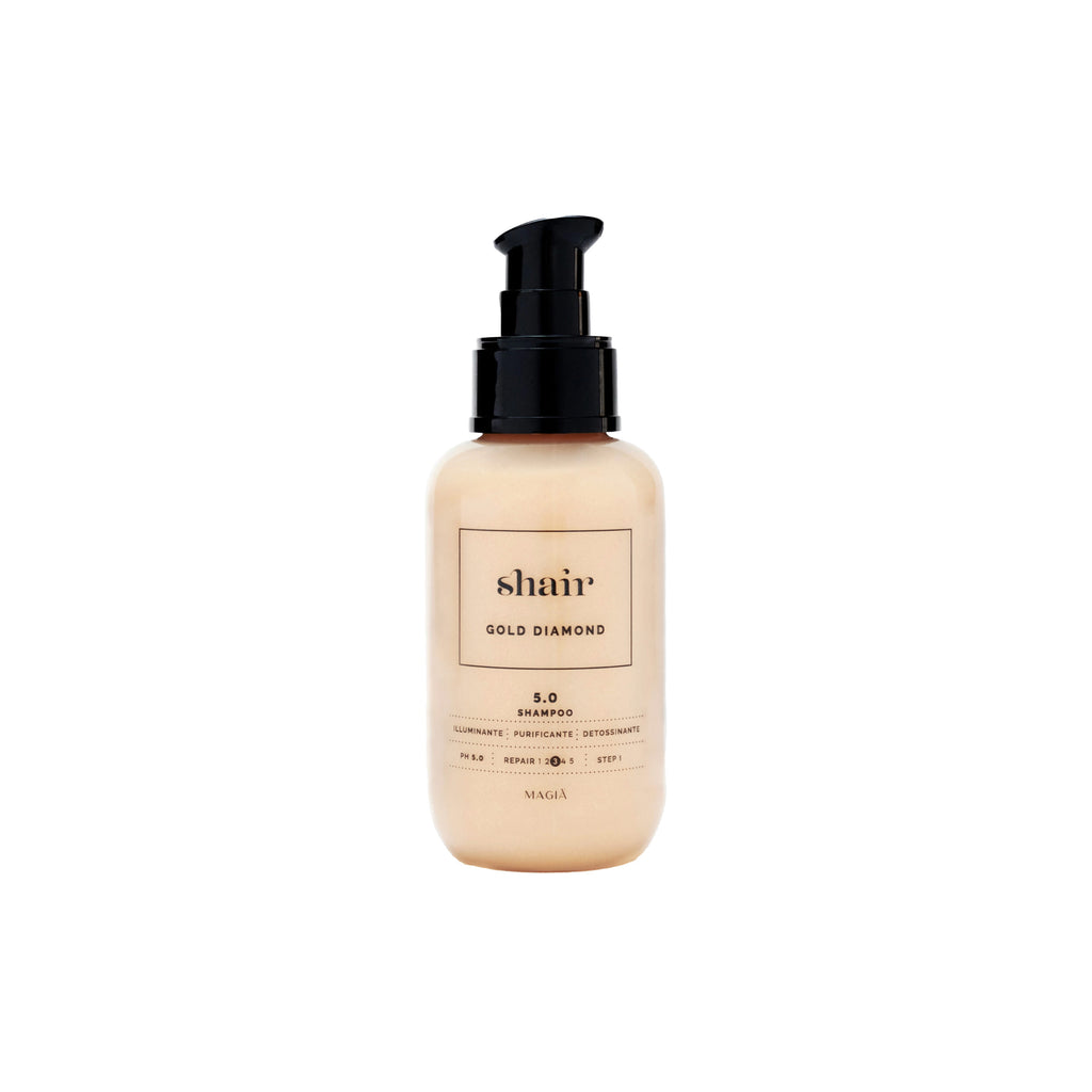 SHAIR | Gold Diamond Shampoo PH 5.0 - 100 Ml.