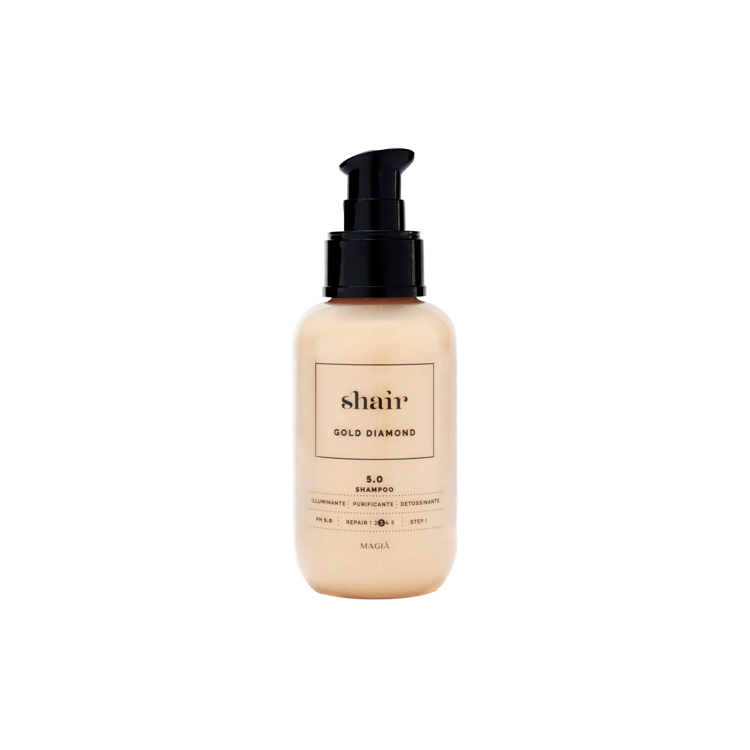 SHAIR | Gold Diamond Shampoo PH 5.0 - 100 Ml.