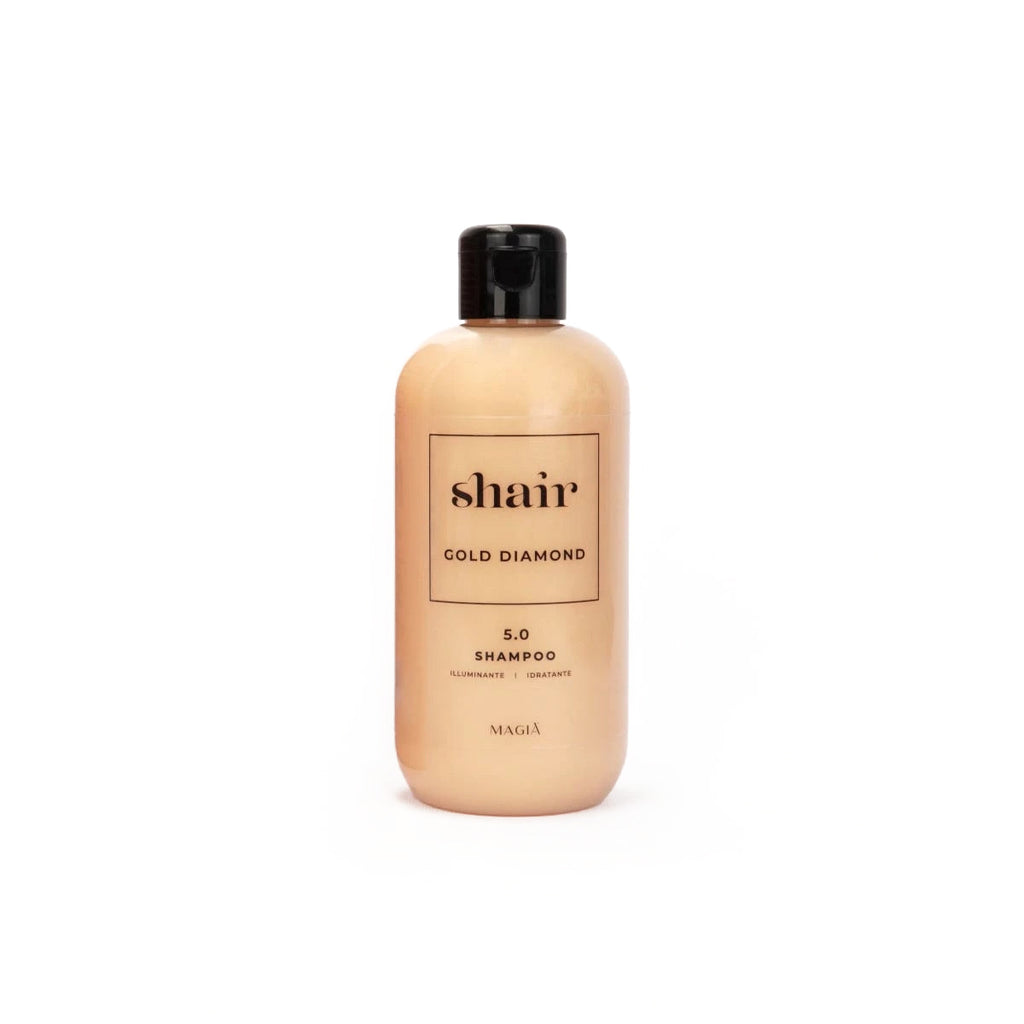 SHAIR | Gold Diamond Shampoo, Sommer Schutz - PH 5.0, 250 ml.