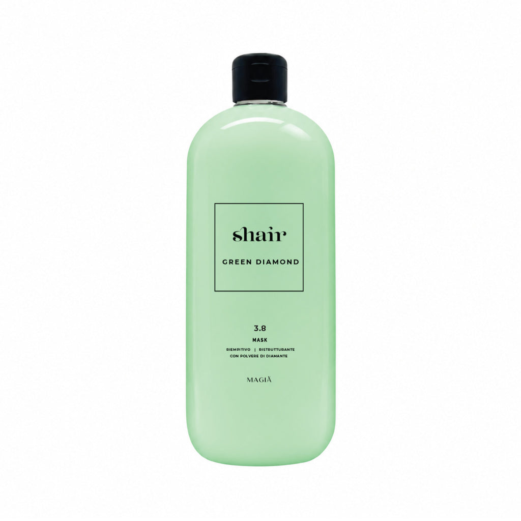 SHAIR | Green Diamond Mask: Plumping - PH 3.8, 1000 Ml.
