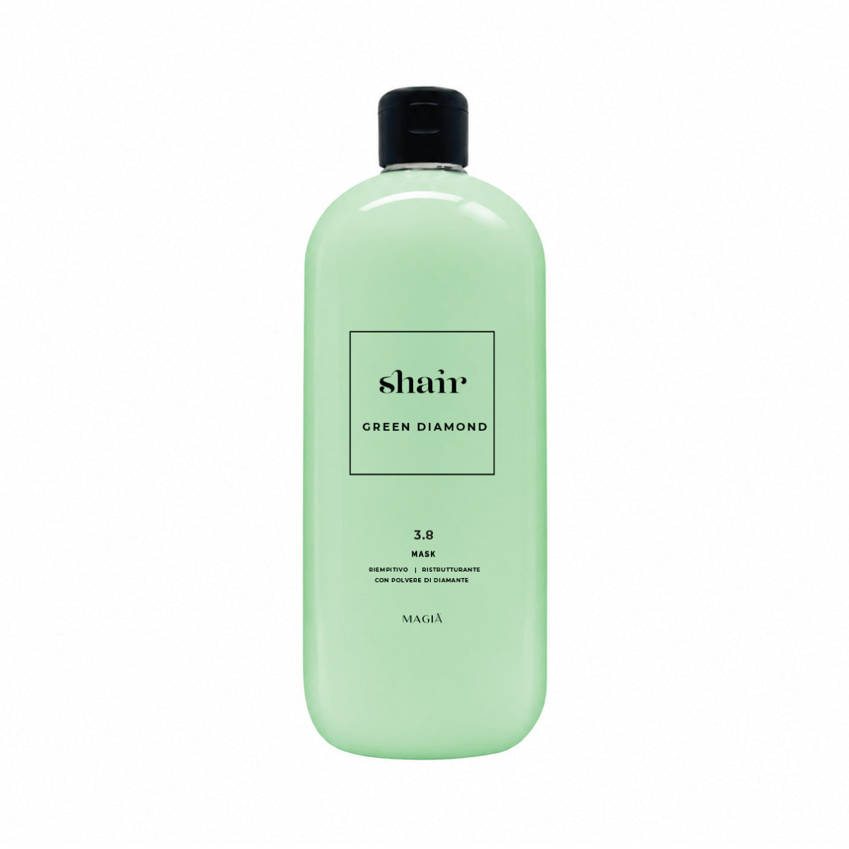 SHAIR | Green Diamond Mask: Plumping - PH 3.8, 1000 Ml.