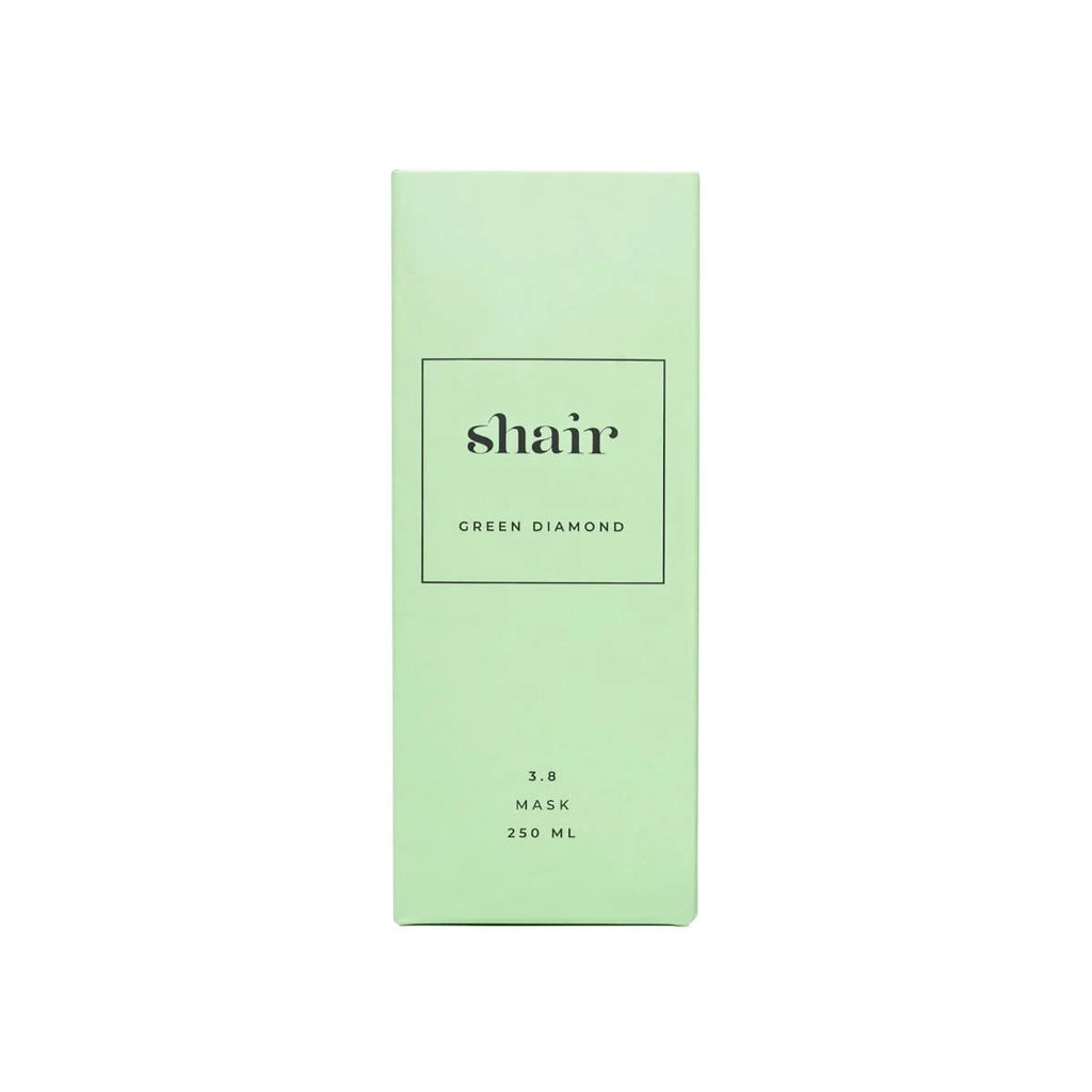 SHAIR | Green Diamond Maske: Aufpolsternd - PH 3.8, 250 ml.