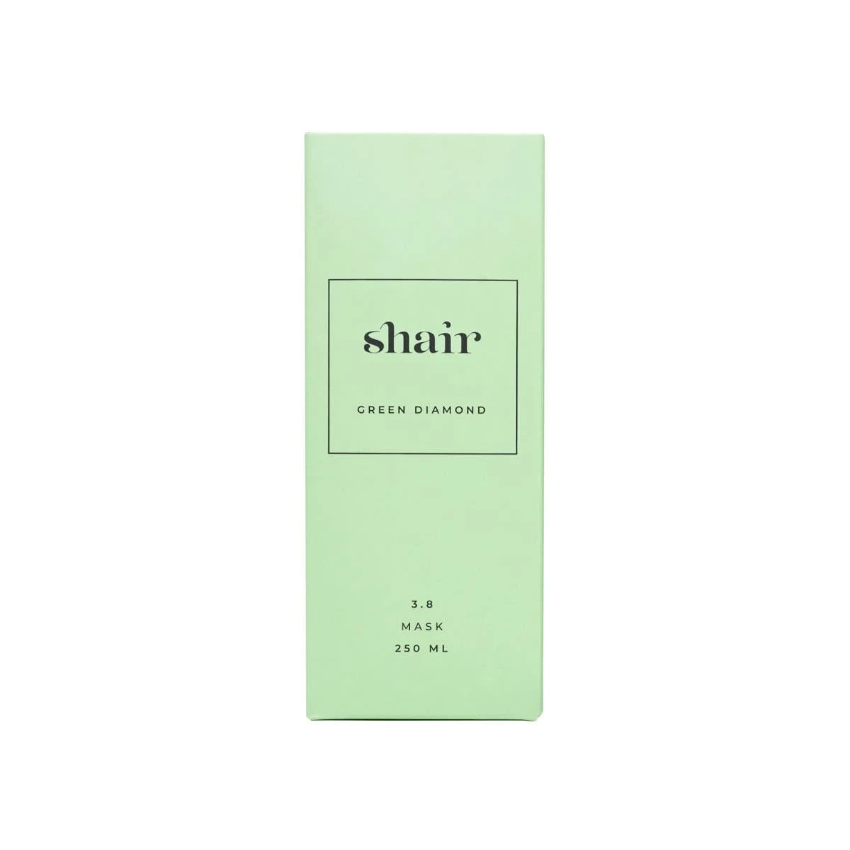 SHAIR | Green Diamond Maske: Aufpolsternd - PH 3.8, 250 ml.