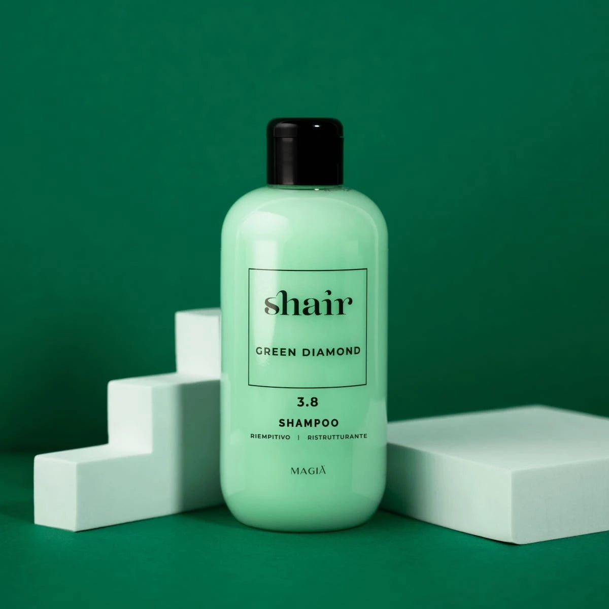 SHAIR | Green Diamond Shampoo: Restructuring - PH 3.8, 250 Ml.