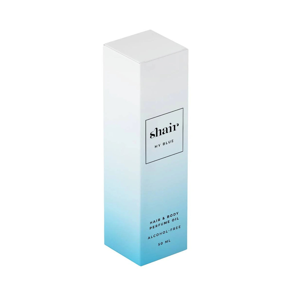SHAIR | My Blue: Duftöl für Haar und Körper – 50 ml.