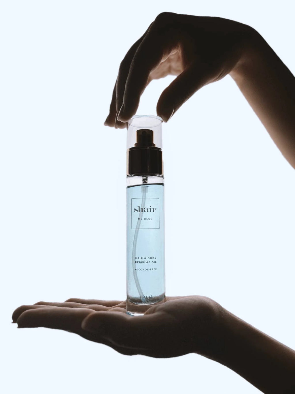 SHAIR | My Blue: Duftöl für Haar und Körper – 50 ml.