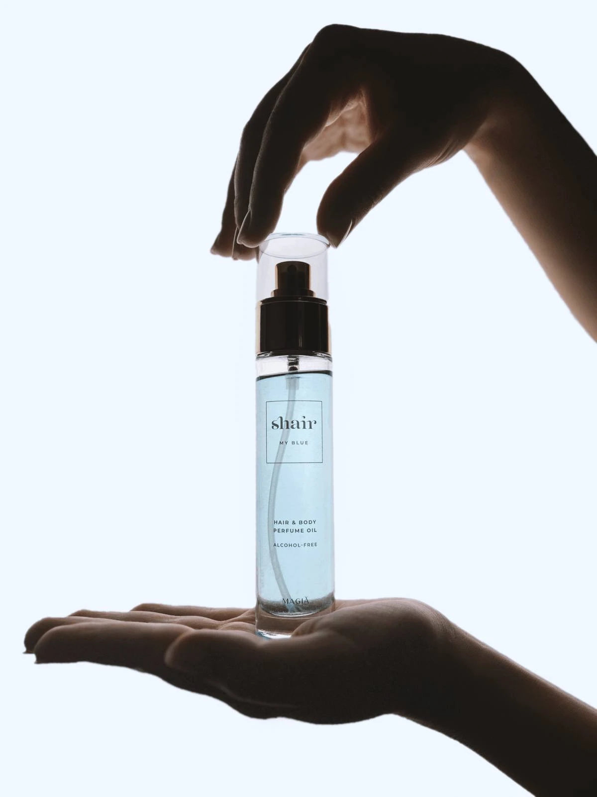 SHAIR | My Blue: Duftöl für Haar und Körper – 50 ml.