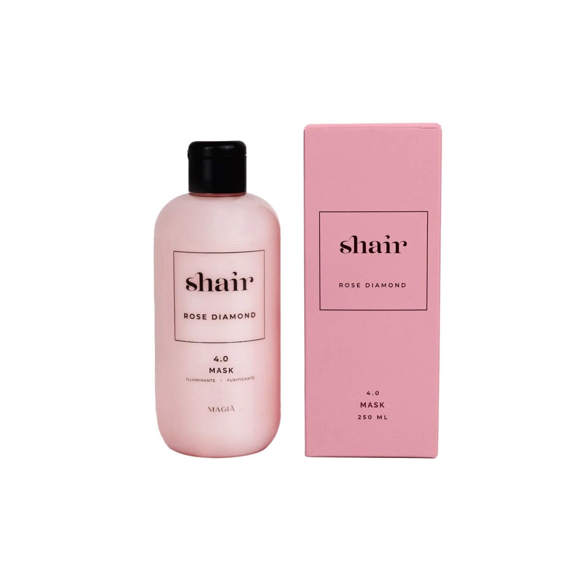 SHAIR | Rose Diamond - Entgiftende Haarmaske PH 4,0 - 250 ml.