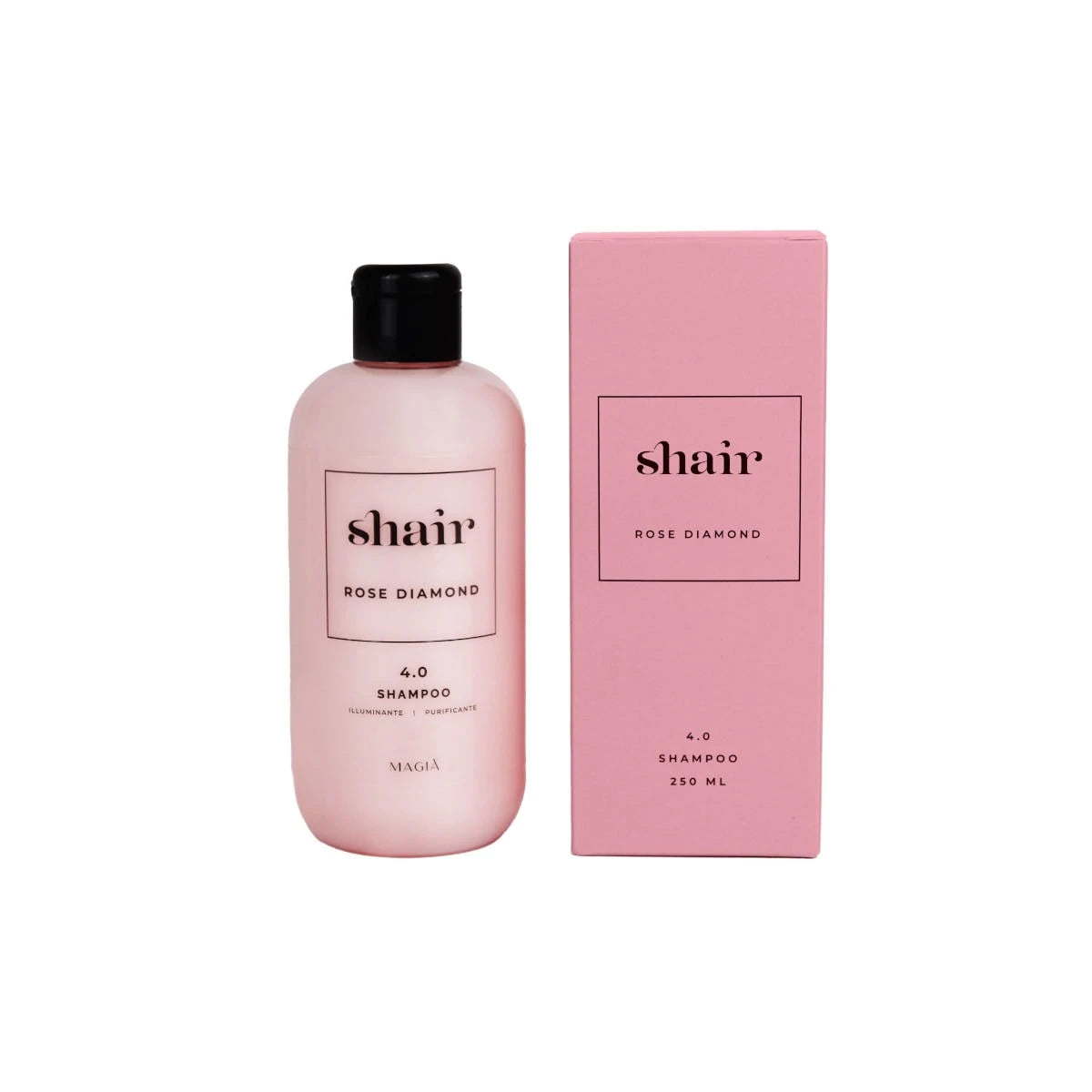 SHAIR | Rose Diamond - Shampoo für geschädigtes Haar PH 4.0 - 250 ml.