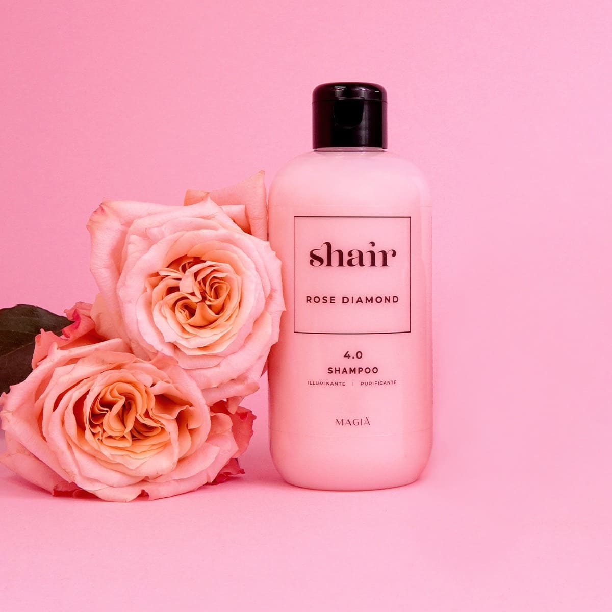 SHAIR | Rose Diamond - Shampoo für geschädigtes Haar PH 4.0 - 250 ml.