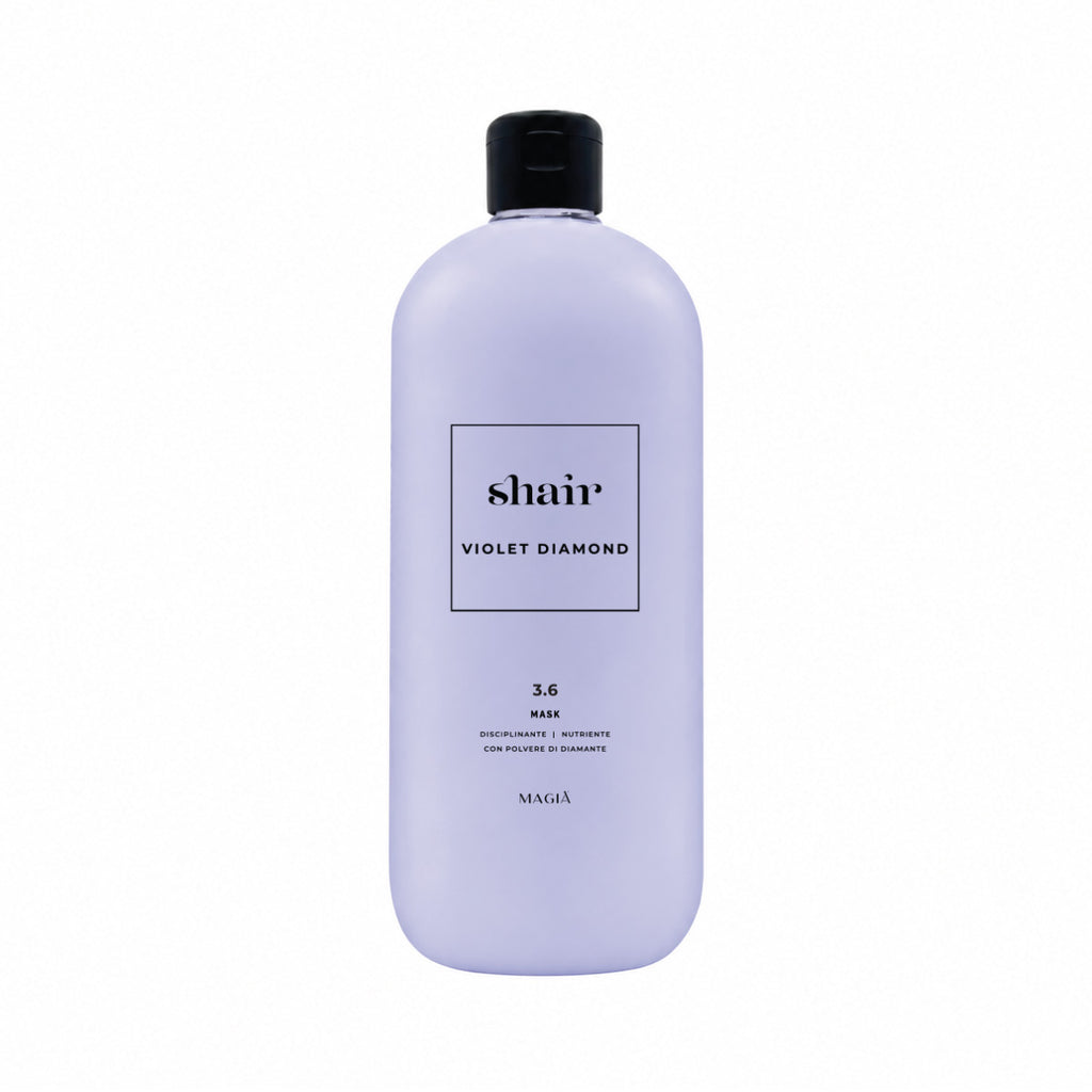 SHAIR | Violet Diamond Mask: Disciplining & Nourishing - PH 3.6 - 1000 ML.