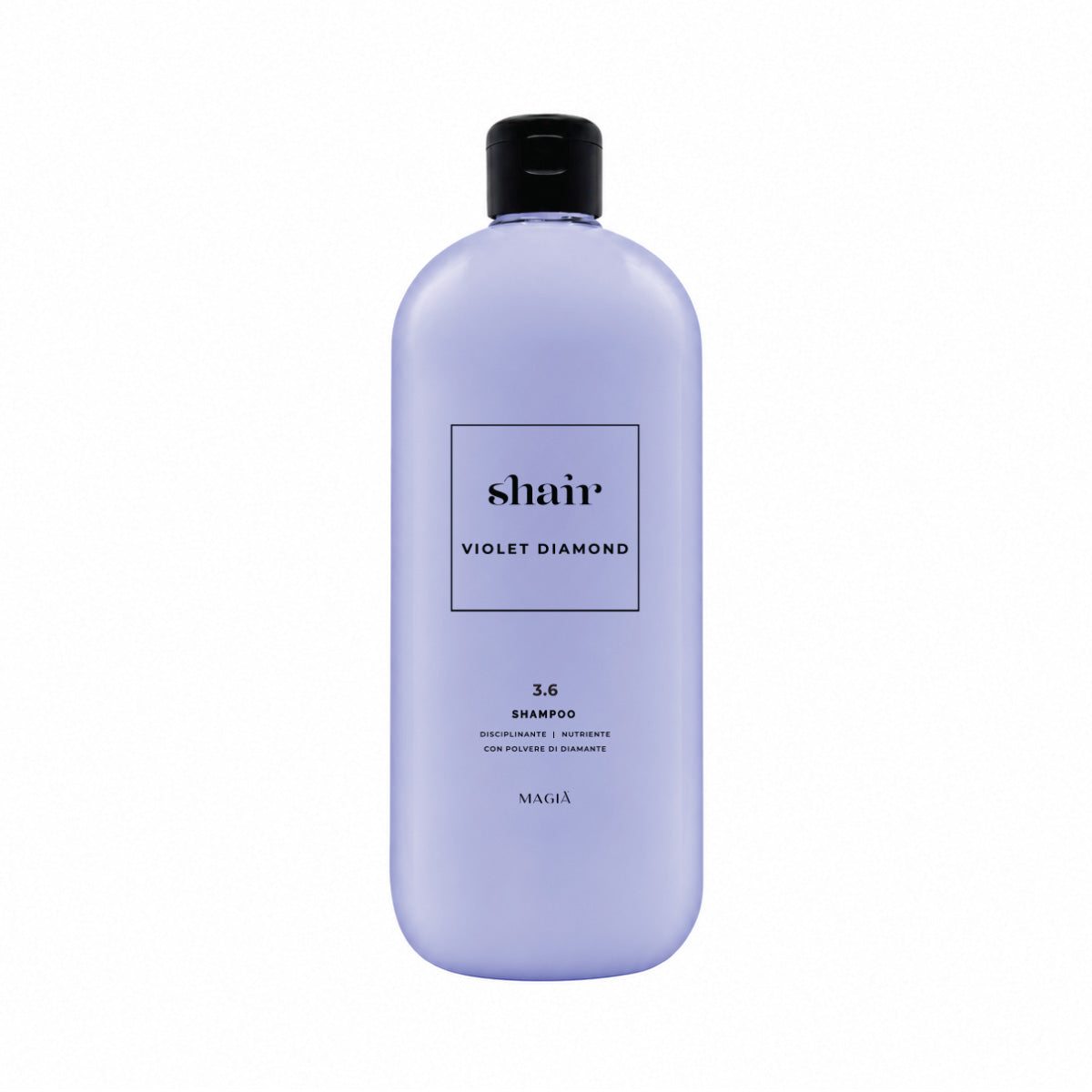 SHAIR | Violet Diamond Shampoo: Disciplining & Nourishing - PH 3.6 - 1000 ML.