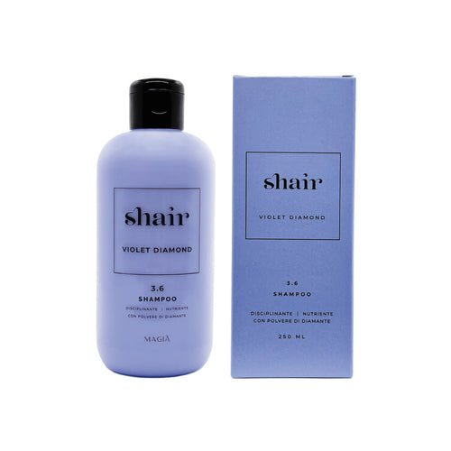 SHAIR | Violet Diamond Kit: Shampoo + Mask: Disciplining & Nourishing - PH 3.6 - 2x250 ML.