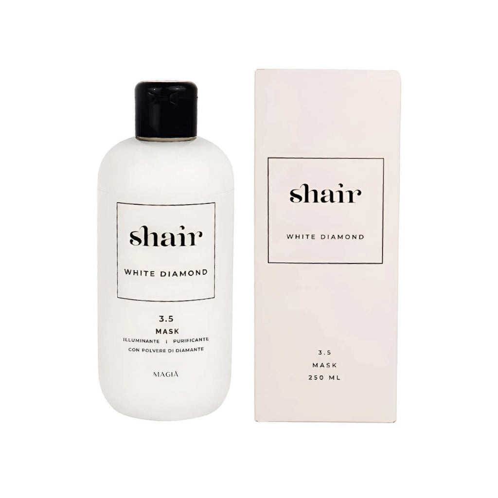 SHAIR | White Diamond - Trockene Haarmaske PH 3.5 - 250 ml.