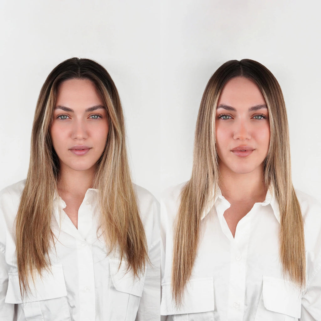 Magia-Professional-Hair-Products-Made-In-Italy-Shair-White-Diamond-Mask-Before_After
