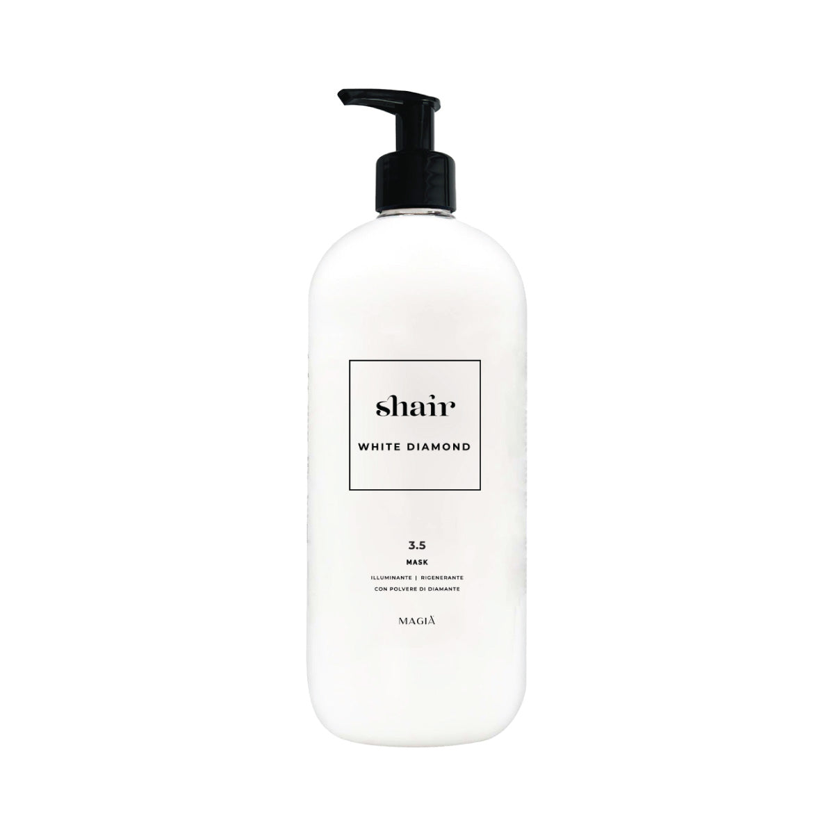 SHAIR | White Diamond - Dry Hair Mask PH 3.5 - 1000 Ml.