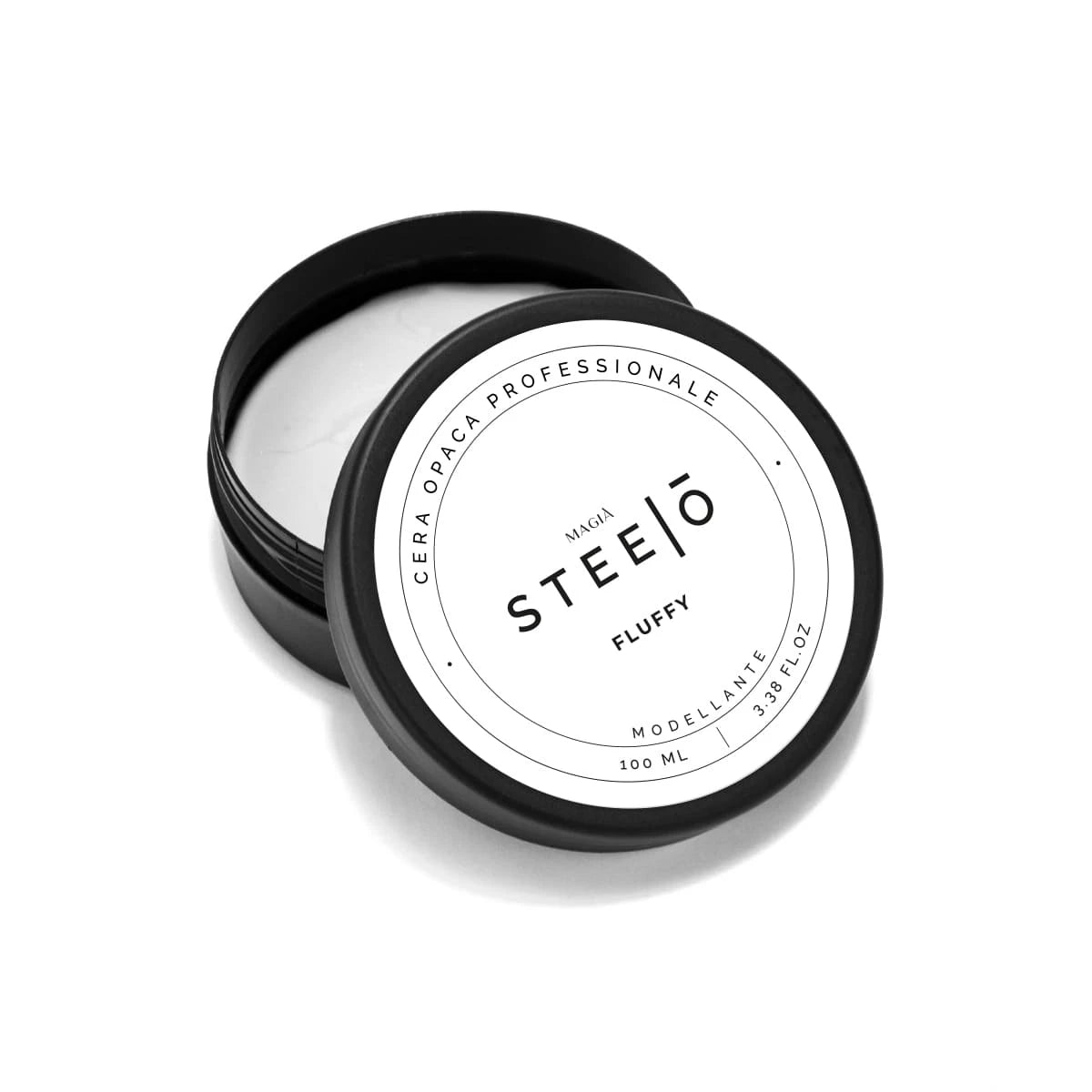STEELO' STYLING | Fluffy Modeling: Professionelles mattes Wachs für jeden Haartyp - 100 ml.